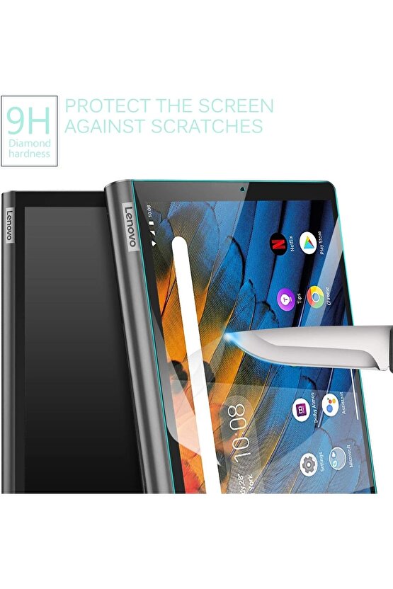 Lenovo Yoga Smart Tab Tb-x705f 10.1 Inç Ultra Hd Darbe Emici 9h Nano Glass Ekran Koruyucu Cam