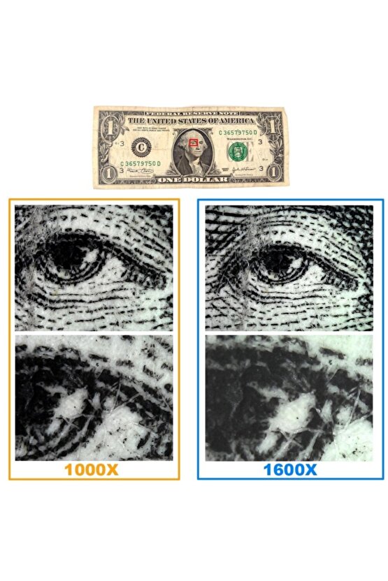 Cilt Ve Saç Analiz Cihazı 1600x 2.mp Usb 8 Led Digital Mikroskop