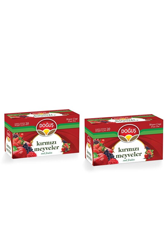 Doğuş Kırmızı Meyveler Çayı 20li X 2 Adet