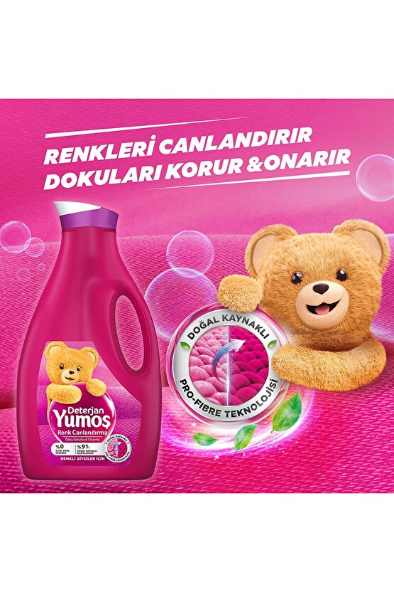 Renkli Giysiler Sıvı Çamaşır Deterjanı 2520 ml