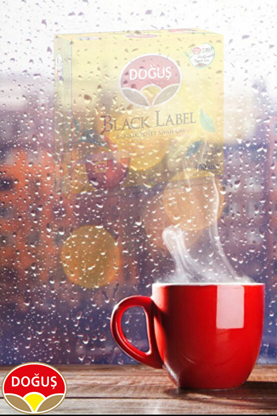 Black Label 100’lü Bardak Poşet Çay X 2 Adet