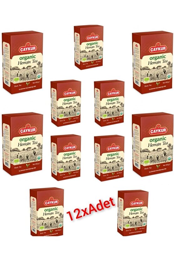 Çaykur Organik Hemşin Çayı 400gr. (KARTON KUTU) 12x Adet