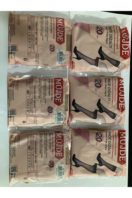 Diz Altı Çorap 1 Ad