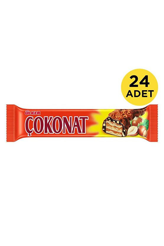 Çokonat Gofret Fındıklı 33 g x 24 Adet
