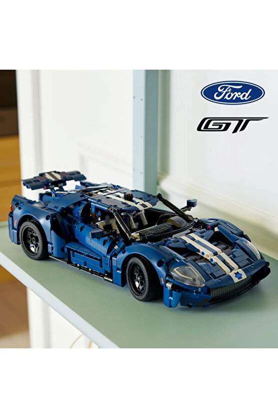 ® Technic 2022 Ford GT 42154 - Yetişkinler için Yaratıcı Model Yapım Seti (1466P)