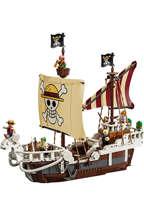 ® ONE PIECE Going Merry Korsan Gemisi 75639 - 10+ Çocuklar için Yaratıcı Oyuncak Yapım Seti (1376)