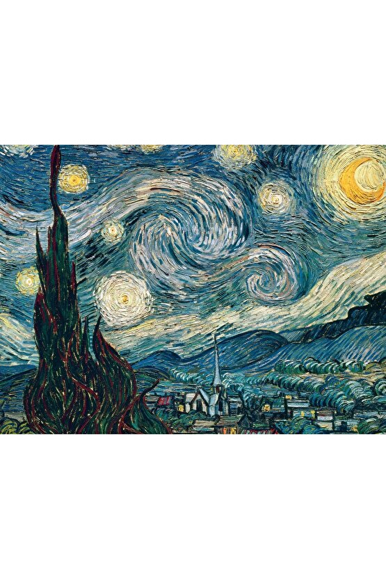 1500p Puzzle Van Gogh Yıldızlı Gece 120000792
