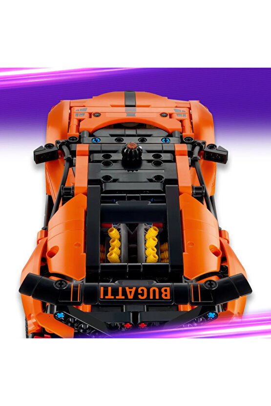 ® Technic™ Bugatti Chiron Pur Sport Hiper Araba 42222 – 9+ Oyuncak Yapım Seti (771 Parça)