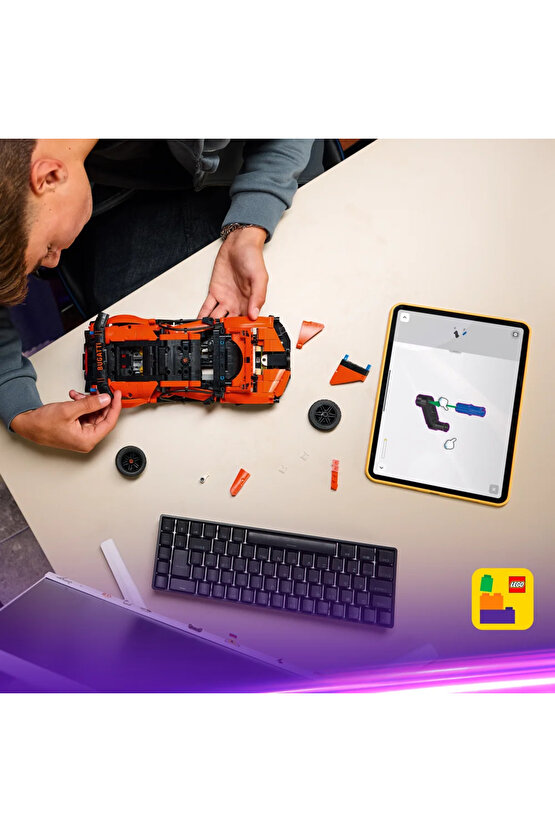 ® Technic™ Bugatti Chiron Pur Sport Hiper Araba 42222 – 9+ Oyuncak Yapım Seti (771 Parça)