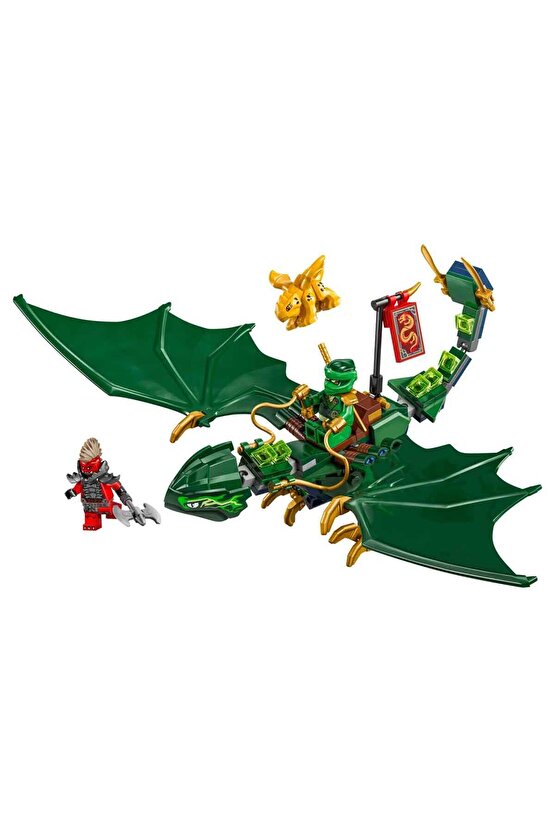 ® NINJAGO® Lloyd’un Yeşil Orman Ejderhası 71829 - 6+ Çocuklar için Yaratıcı Oyuncak Yapım Seti(128P)