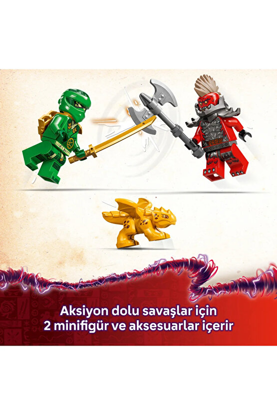 ® NINJAGO® Lloyd’un Yeşil Orman Ejderhası 71829 - 6+ Çocuklar için Yaratıcı Oyuncak Yapım Seti(128P)
