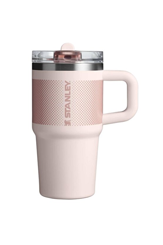 The Quencher Protour Flip Straw Tumbler 0.6L  20oz Rose Quartz Fade Termos
