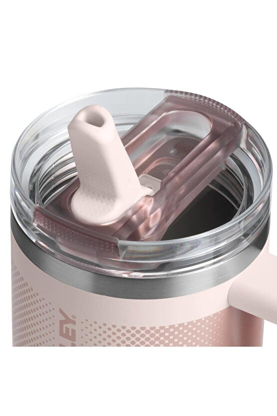 The Quencher Protour Flip Straw Tumbler 0.6L  20oz Rose Quartz Fade Termos