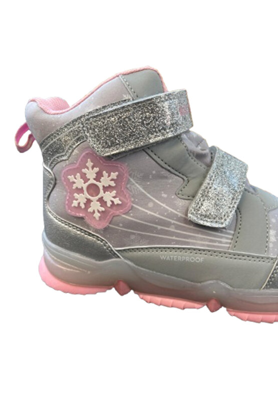 Buck3034 Snowy Kız Çocuk Bot GUMÜŞ