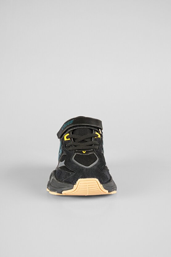 346.F25K.200 Wild Patik Phylon Siyah-Beyaz Çocuk Spor Ayakkabı