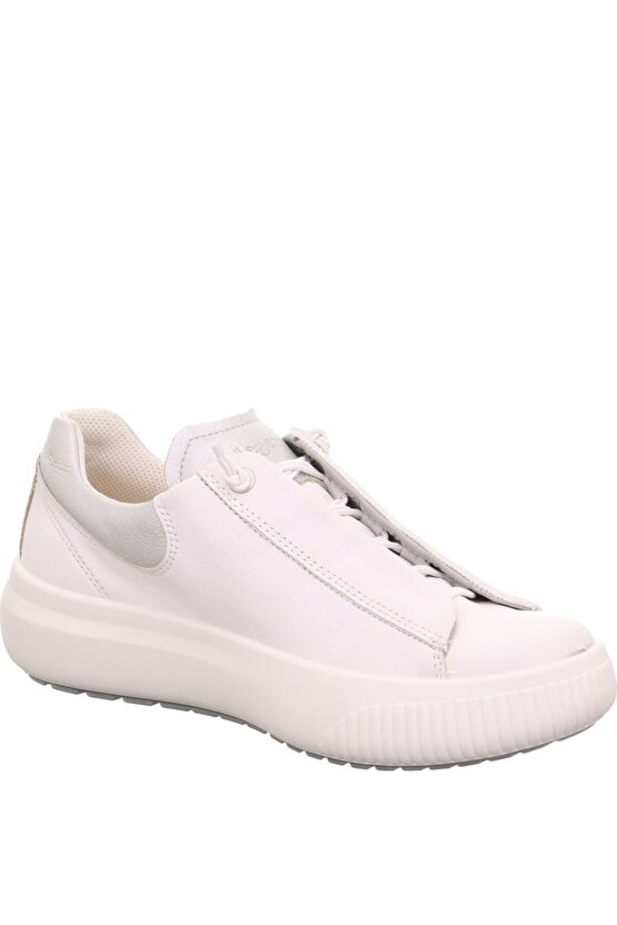 T4 Jump Hakiki Deri Anatomik Taban Beyaz Kadın Sneaker