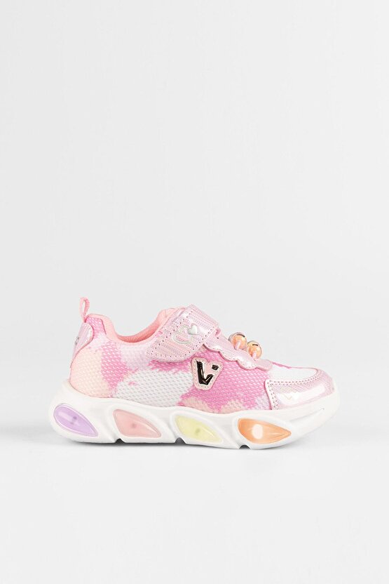 Gelato Işıklı Kız Okul Öncesi Pembe Spor Ayakkabı