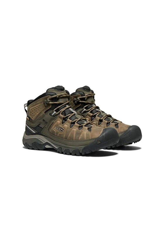 Erkek Bungee CordBlack Targhee III Mid WP Men Kahverengi Su Geçirmez Outdoor Bot