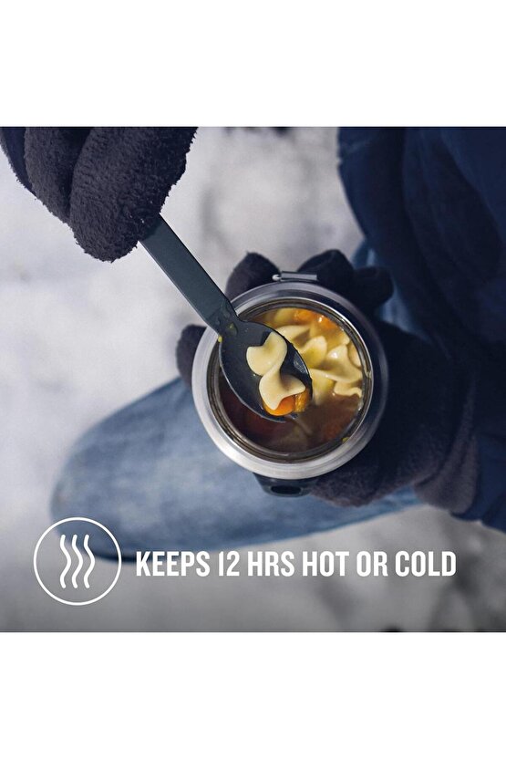 Adventure Çelik Yemek Termosu Kaşıklı 530 ml