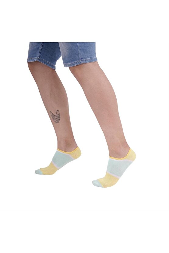 3 Çift Desenli Erkek Babet Çorap