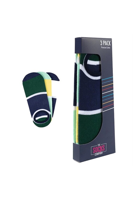 3 Çift Desenli Erkek Babet Çorap