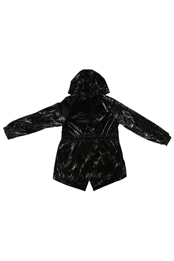 Siyah Çocuk Yağmurluk