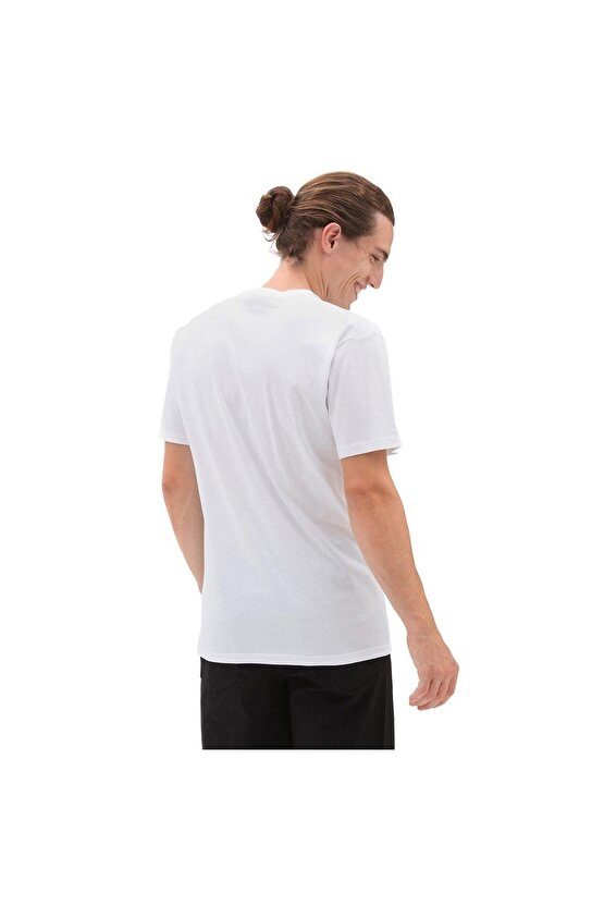 Checkered Erkek Tişört VN0A7UCPYB21 Beyaz-XXL