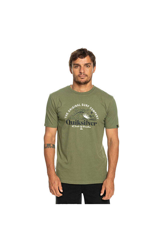 Sunsetwave Erkek Yeşil Tişört ERKEK T-SHIRT EQYZT07277