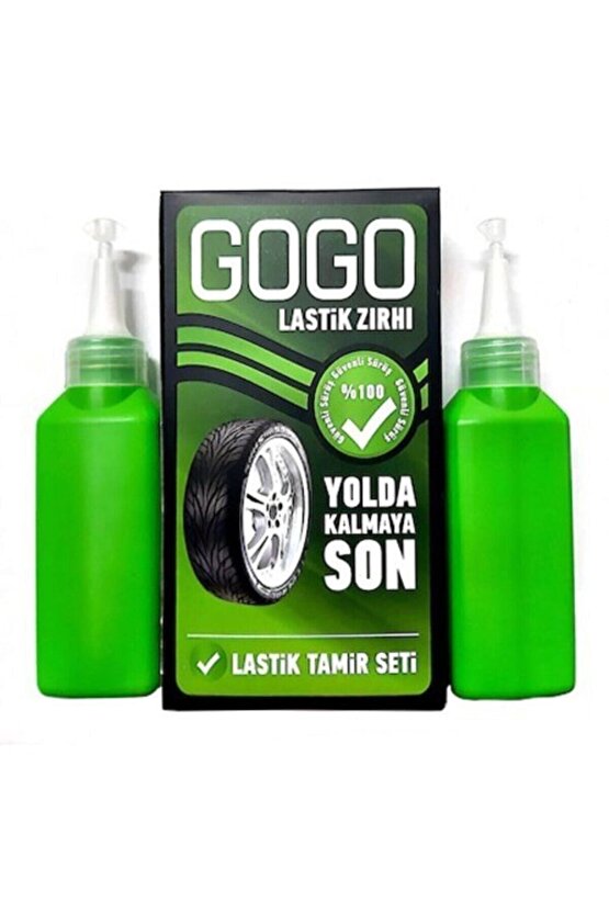 Lastik Zırhı Lastik Tamir Seti 2 Adet Tüp Lastik Sıvısı