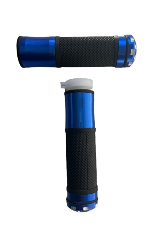 Üniversal Motosiklet Elcik Takımı Gaz Borulu XL 280 Mavi