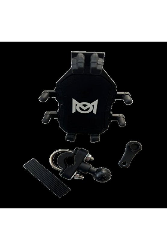 Motosiklet Scooter Atv Bisiklet Gidon Bağlantılı Telefon Tutucu (Titreşim Modüllü) AB Kalite