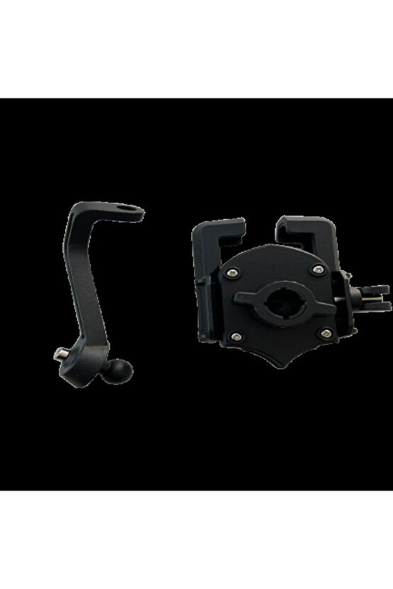 Motosiklet Scooter Atv Bisiklet Yandan Kilitlemeli Ayna Bağlantılı Telefon Tutucu A+++ Kaliteli