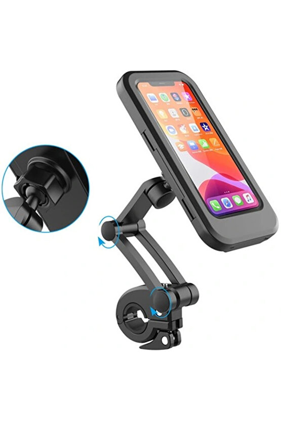 Portatif Universal Motosiklet Bisiklet Su Geçirmez Telefon Tutucu