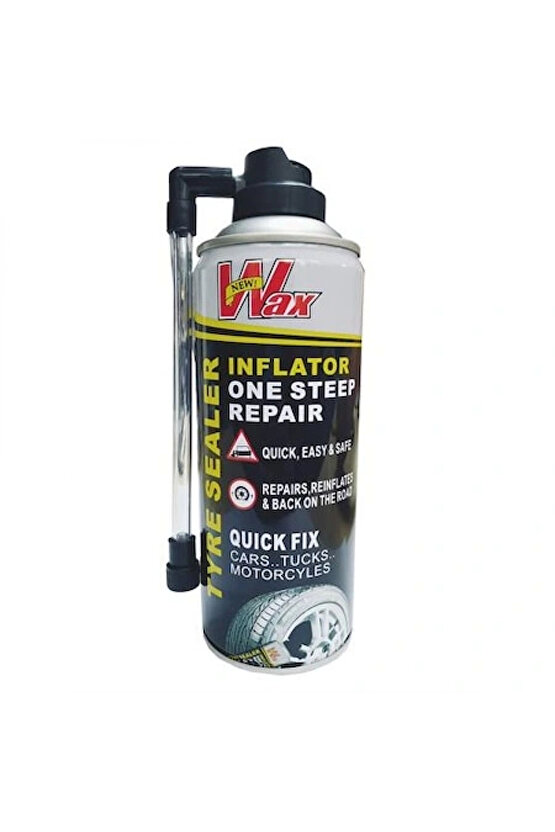 Wax Otomobil Ve Motosiklet Patlak Lastiği Tamir Ve Şişirici