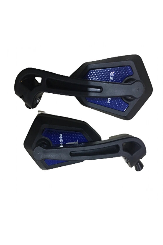 Motosiklet Üniversal Ayna Camlı Modifiye Kosa Ayna Monster