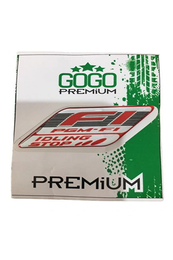 Honda Spacy Alpha Sinyall Muhafaza Pgm F1 Etiketi Kırmızı