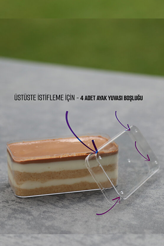 Tiramisu Cup Nida 270 cc - 12 Adet Kapaklı