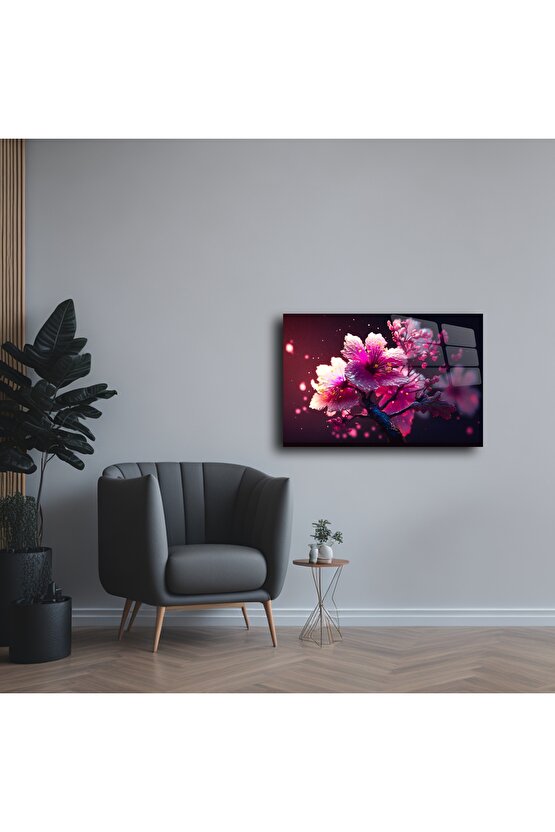 Sakura Çiçeği Duvar Sanatı