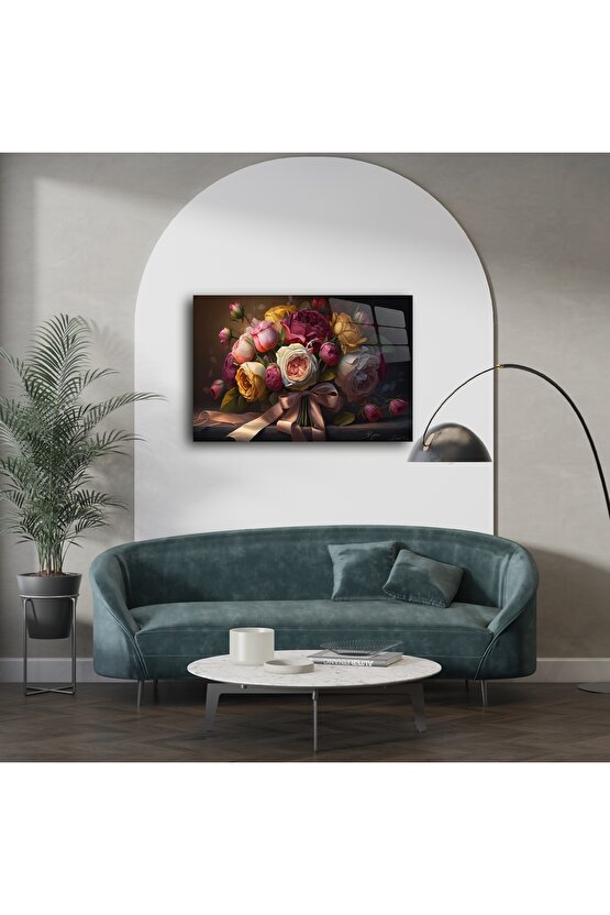 Vintage Tarzı Dijital Duvar Dekoru