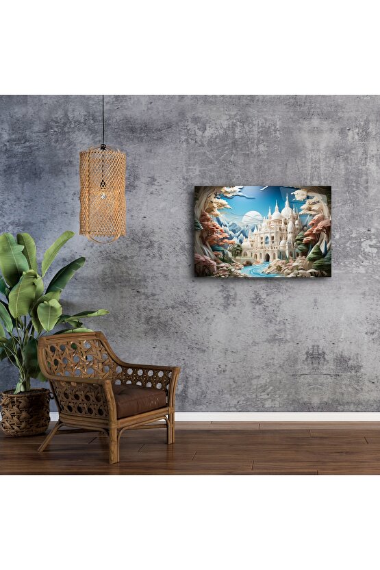 Masalsı Doğa Manzarası Baskı