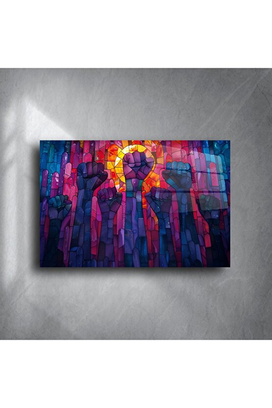 Cam Duvar Sanatı Direniş Paneli