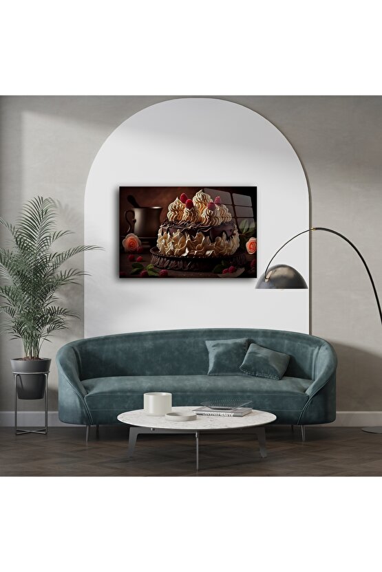 Modern Cam Duvar Tablo Seti