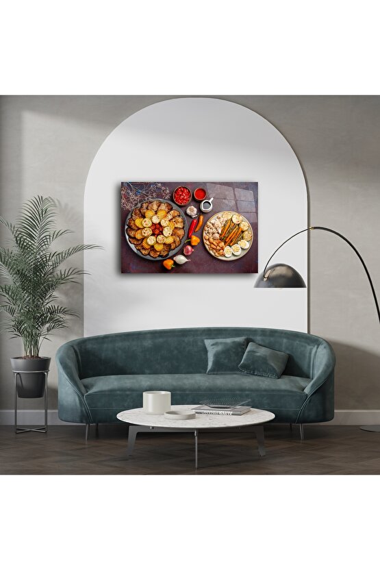 Modern Cam Tablo Duvar Dekoru