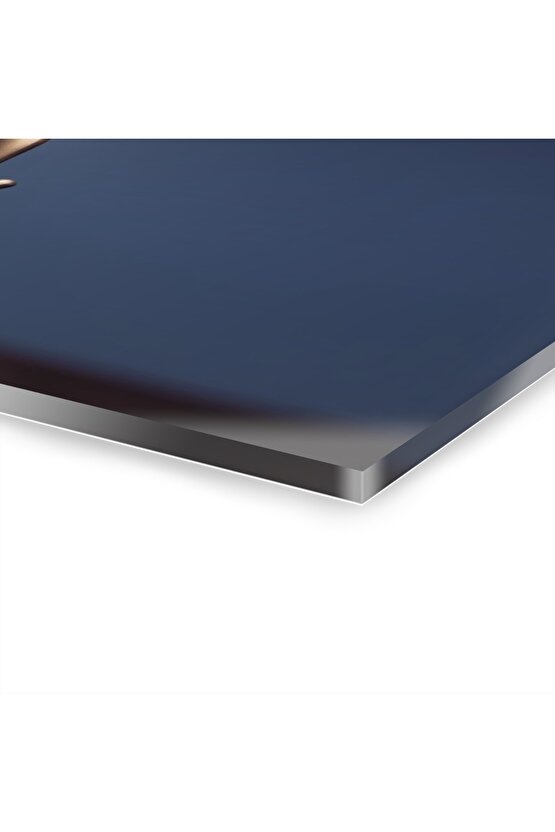 Adalet Terazisi Cam Tablo Duvar Dekoru 3