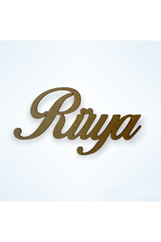 15 Cm Genişliğinde 3 Mm Ham Ahşap Isimlik