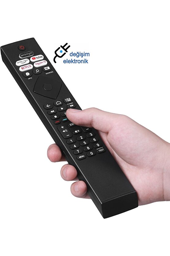 Philip s 55pus943512 Android Led Tv Kumandası Mikrofonsuz