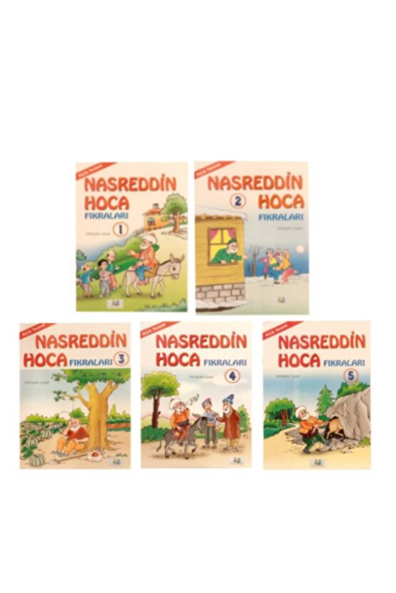 Nasreddin Hoca Fıkraları Seti 5 Kitap Set