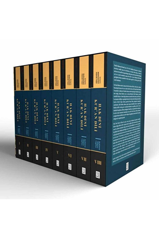 HAK DİNİ KURAN DİLİ 8 CİLT YENİ BASKI ELMALILI M. HAMDİ YAZIR