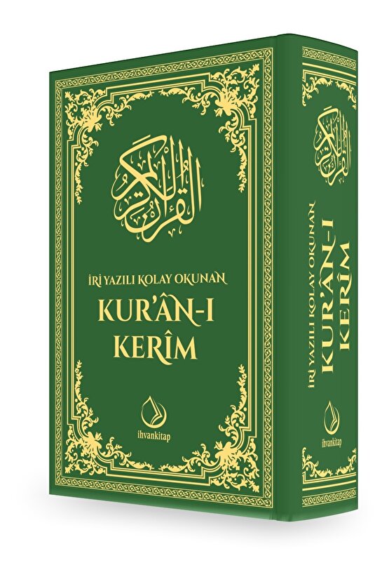İri Yazılı Kolay Okunan Kuranı Kerim - Orta Boy-İHVAN KİTAP-BERRE0045