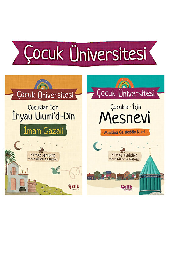 Çocuk Üniversitesi - Çocuklar İçin İhyau Ulumiddin - Çoçuklar İçin Mesnevi  Seti